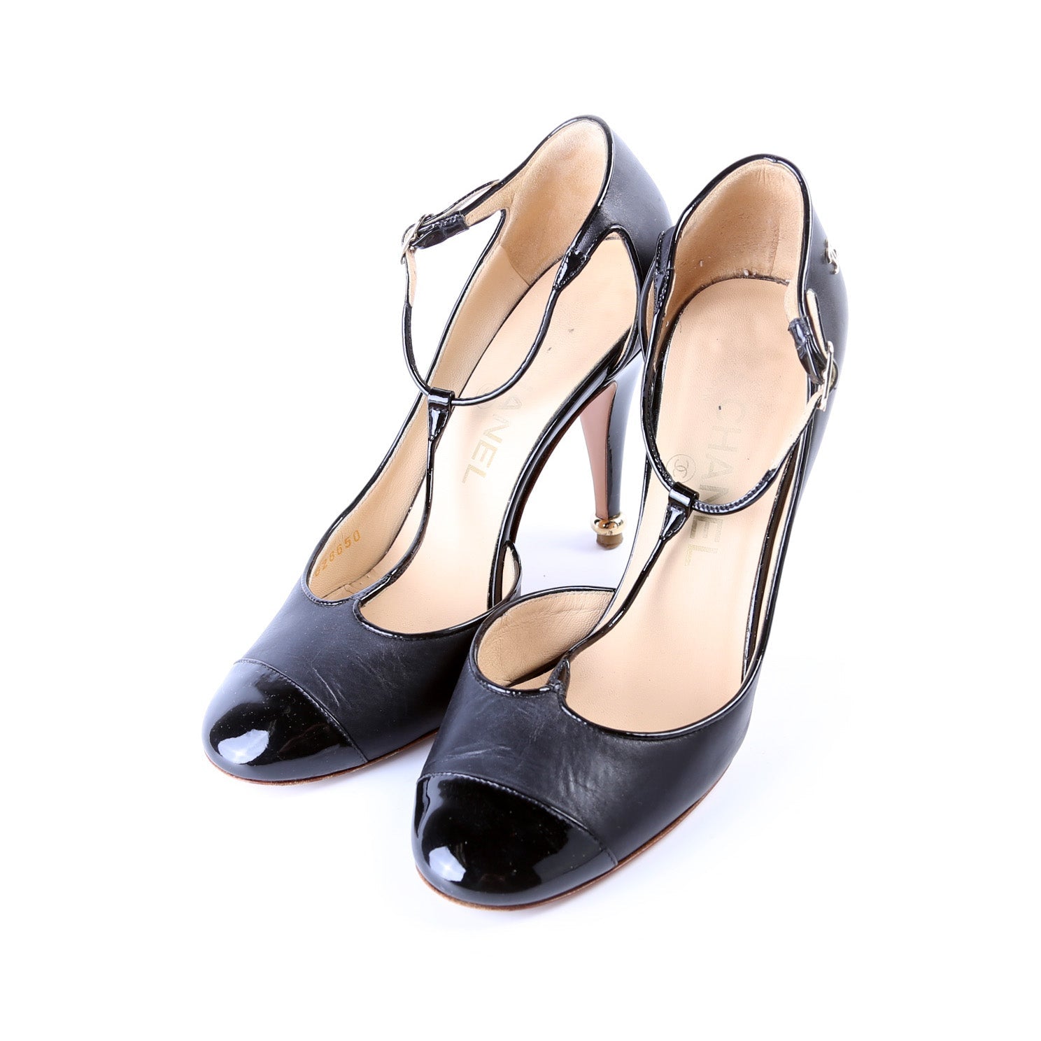 T-Strap Pumps Size 37.5