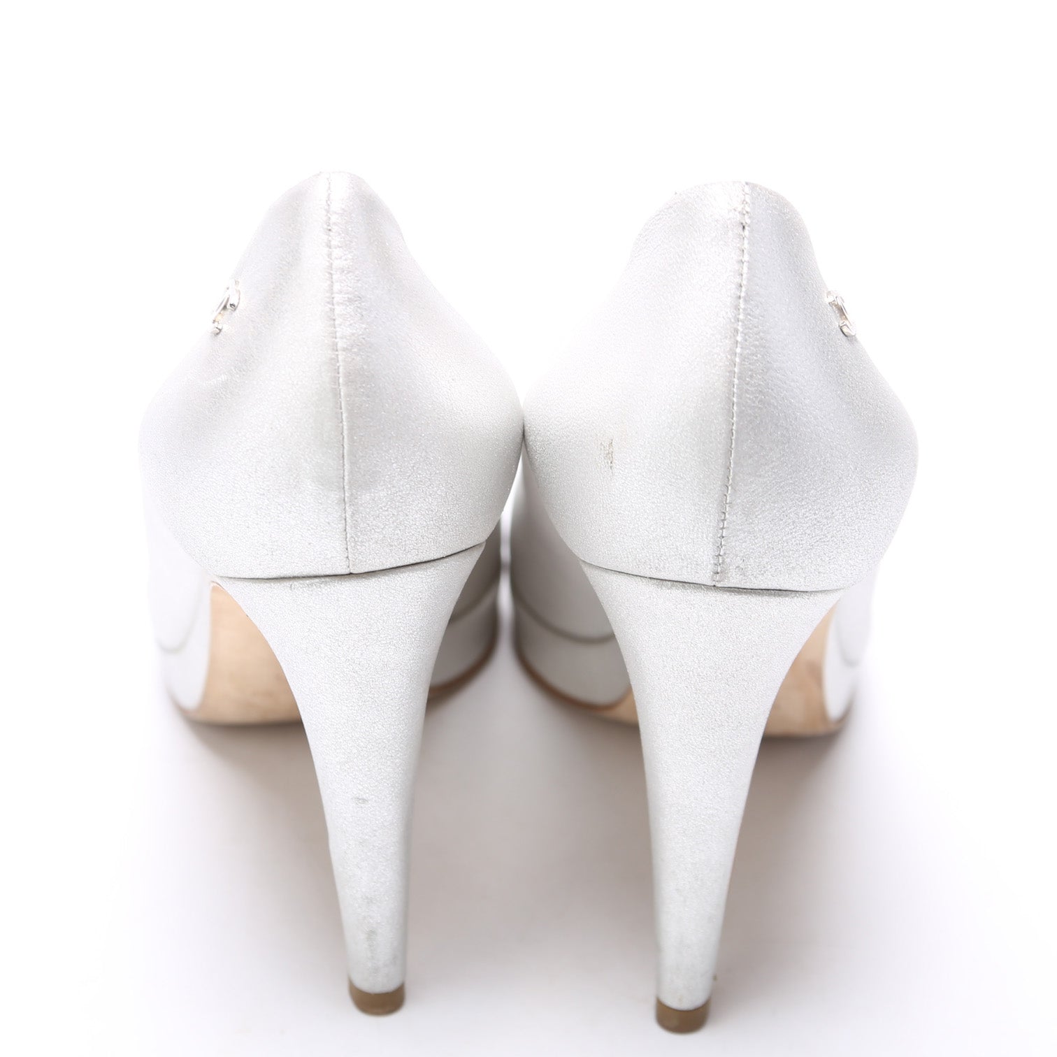 Cap Toe Pumps Size 37.5