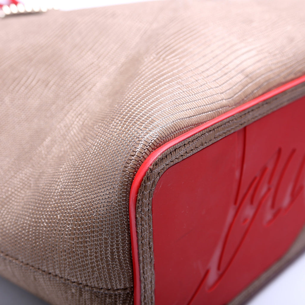 Cabata Leather Tote W/Pouch