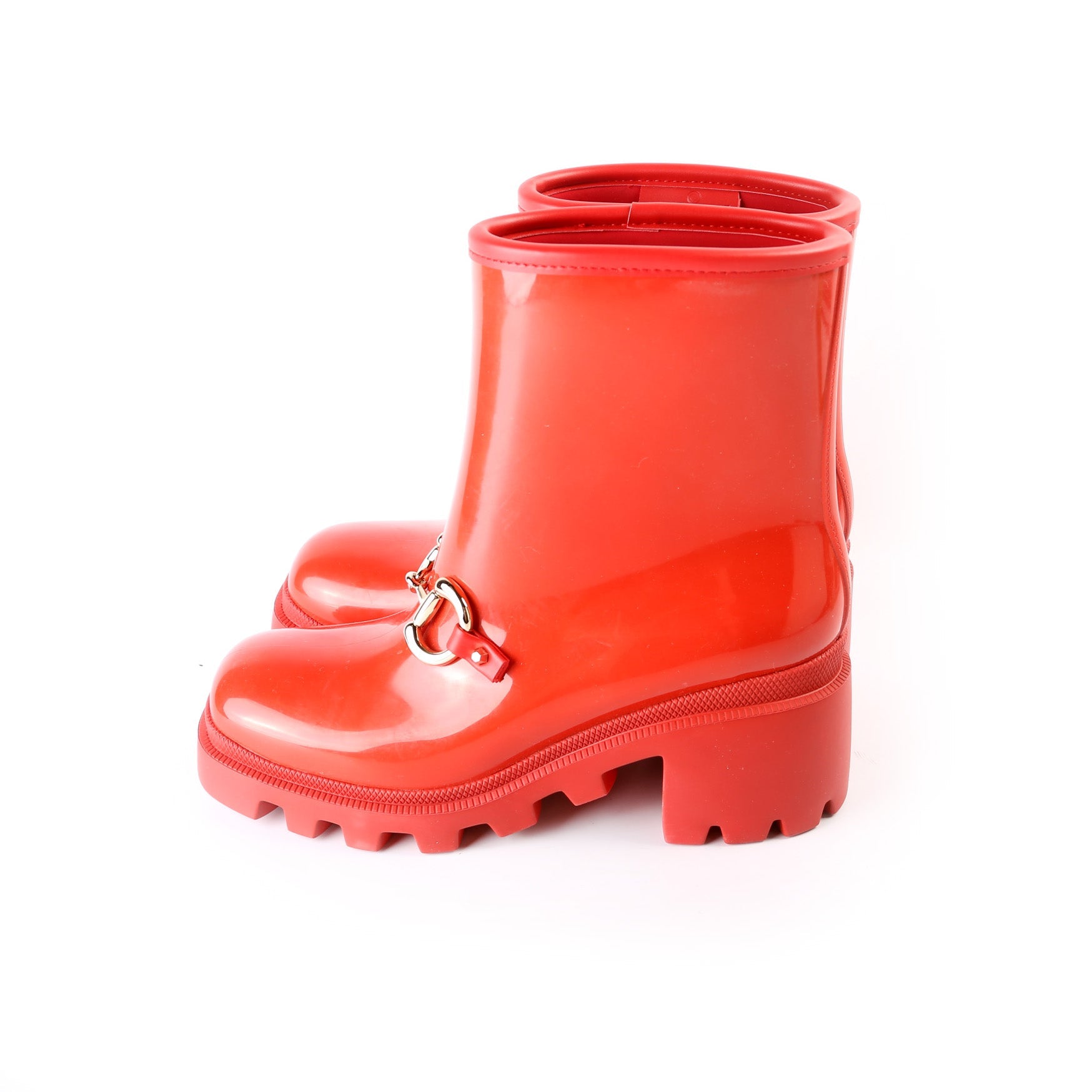 Gucci Horsebit Rubber Boots Size 37