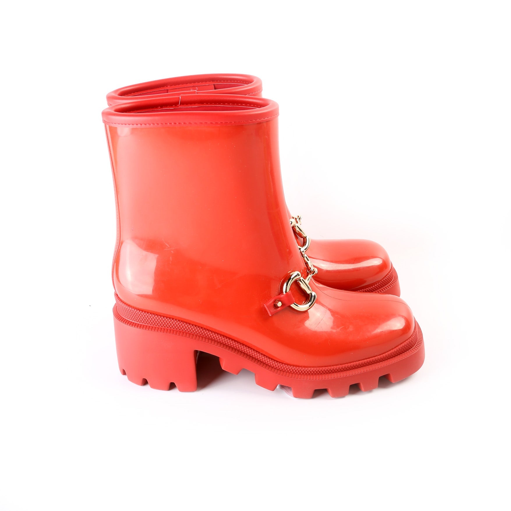 Gucci Horsebit Rubber Boots Size 37
