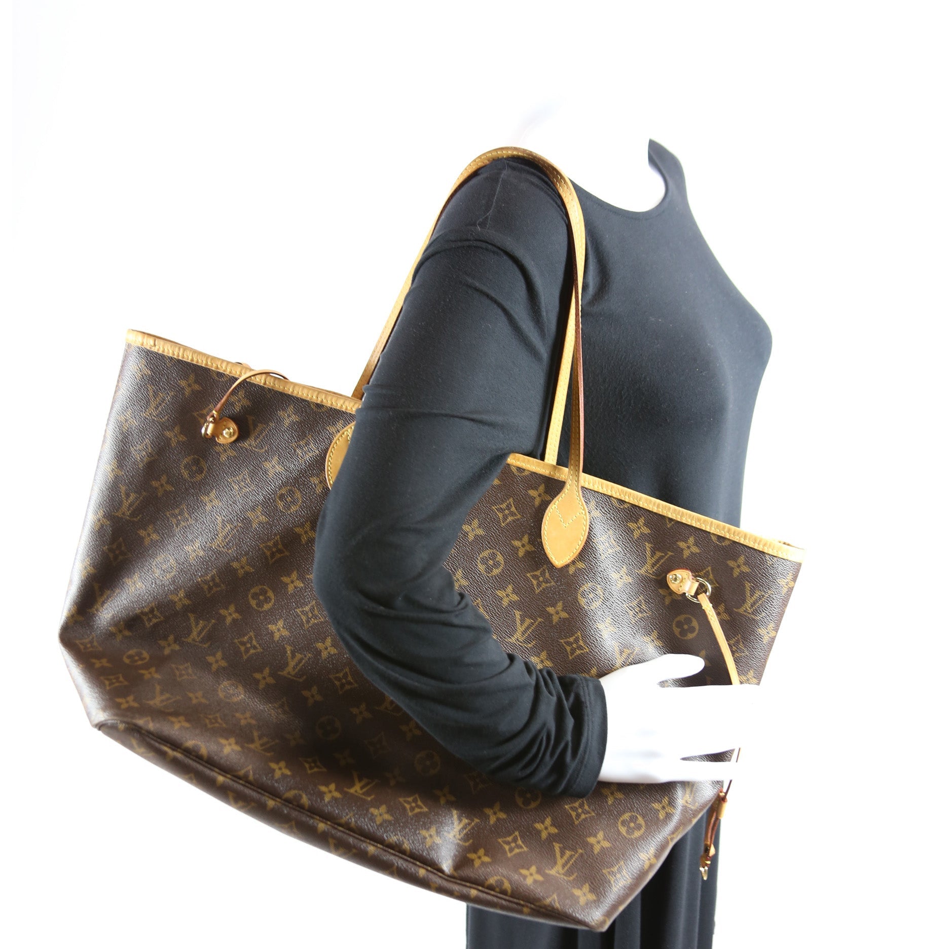 Neverfull W/Wallet GM Monogram