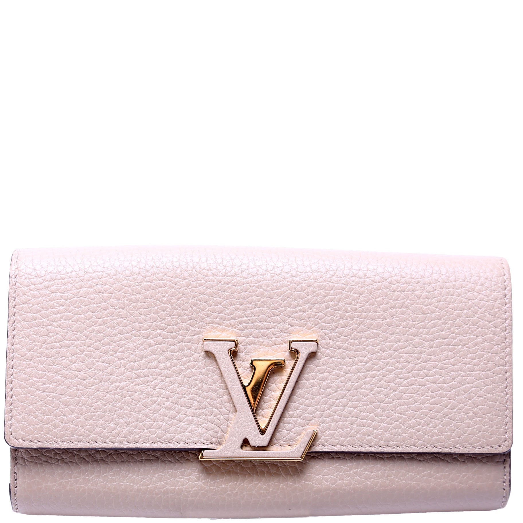 Capucines Wallet Large Plain