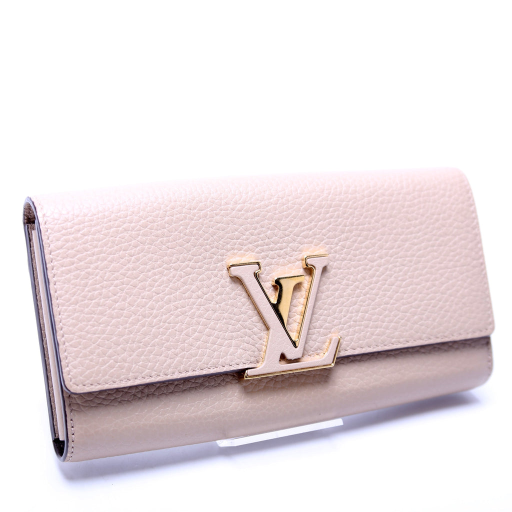 Capucines Wallet Large Plain