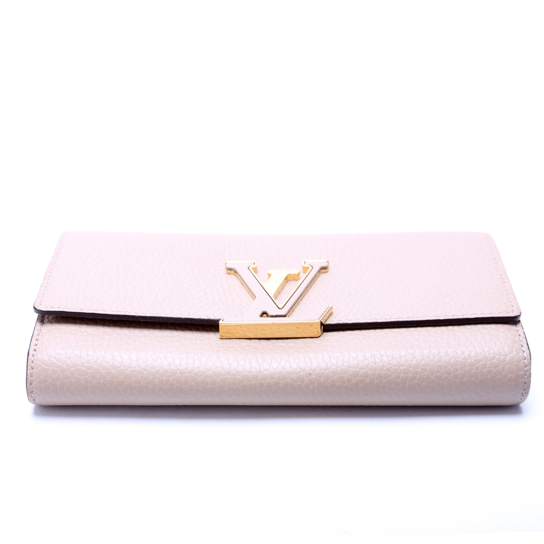 Capucines Wallet Large Plain