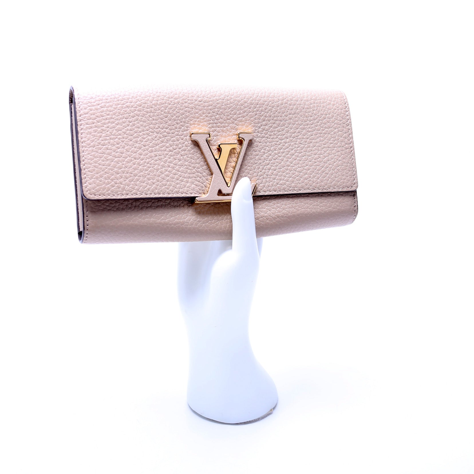 Capucines Wallet Large Plain