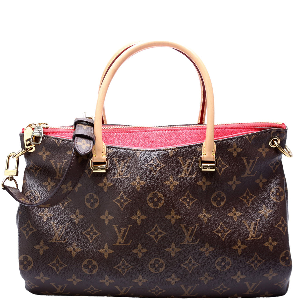 Pallas Tote Monogram Canvas Side