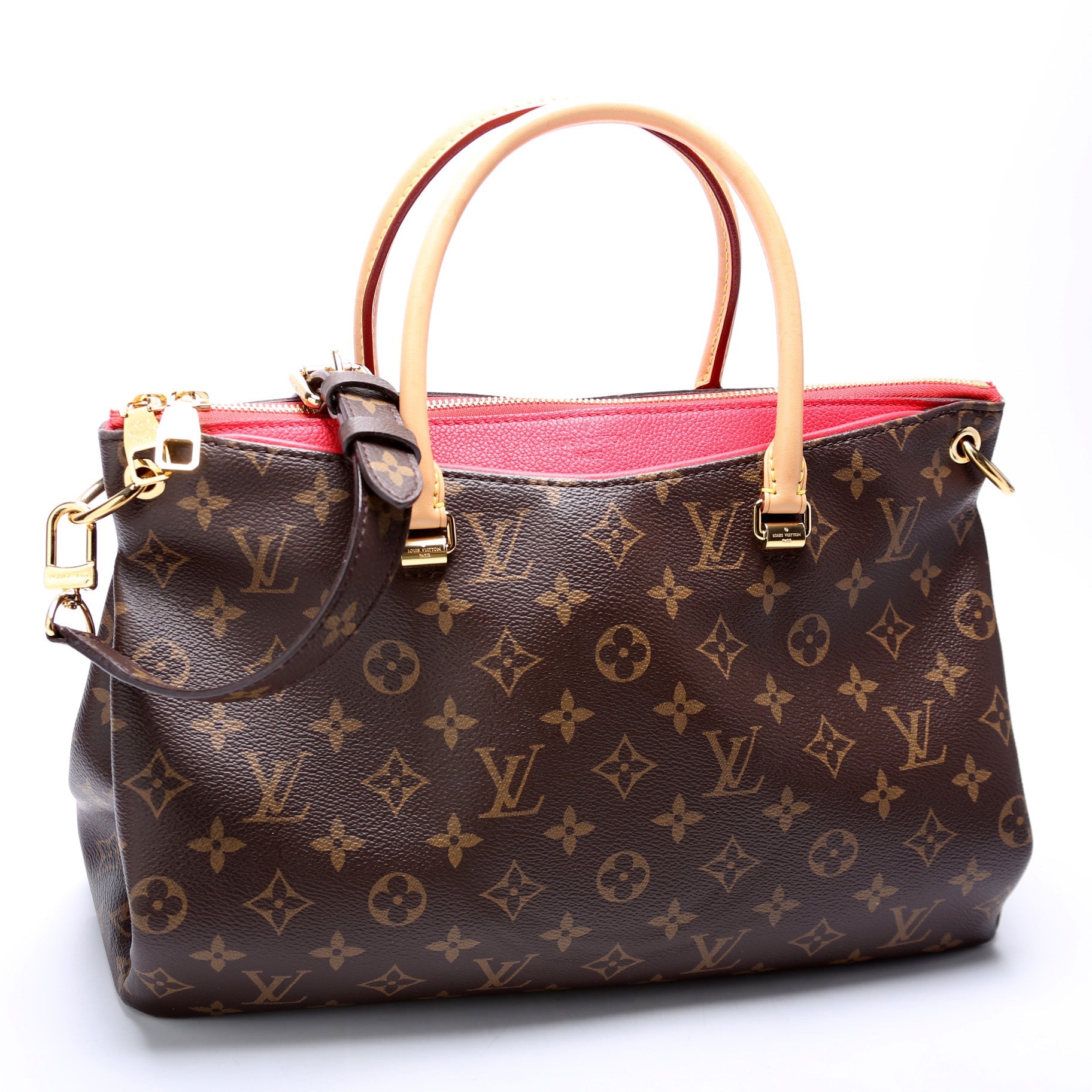 Pallas Tote Monogram Canvas Side