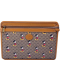 Gucci 602552 Gucci X Disney GG Supreme Mickey Mouse Zip Pouch
