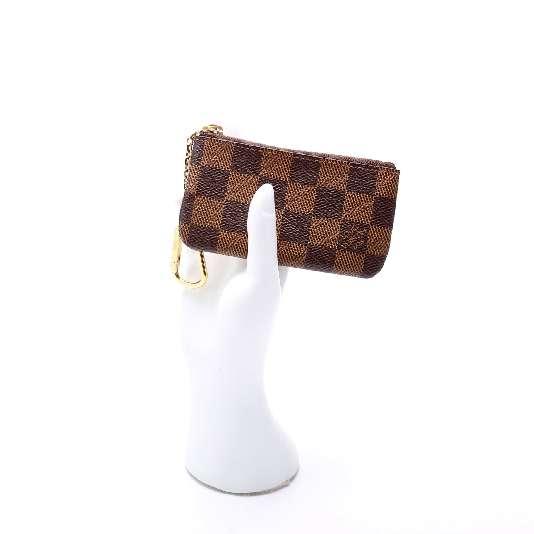 Pochette Cles Damier Ebene