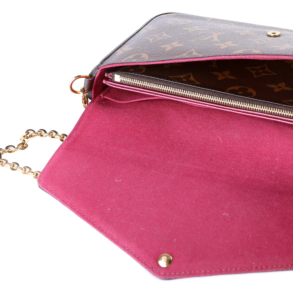Pochette Felicie Monogram