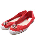 Gucci GG Pearl Espadrilles Size 37