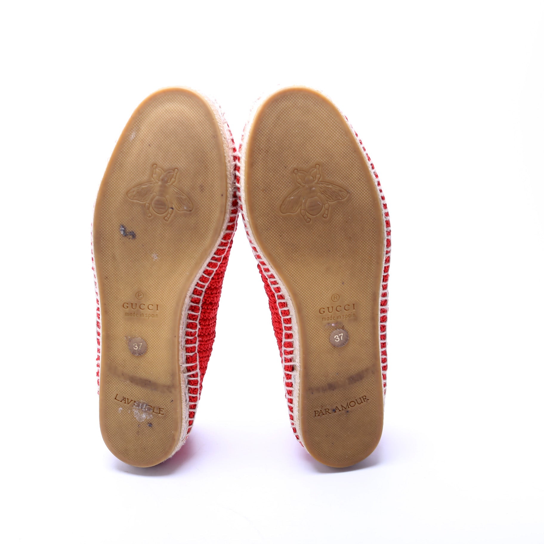 Gucci GG Pearl Espadrilles Size 37