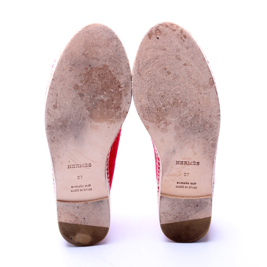 Suede Espadrilles Size 37