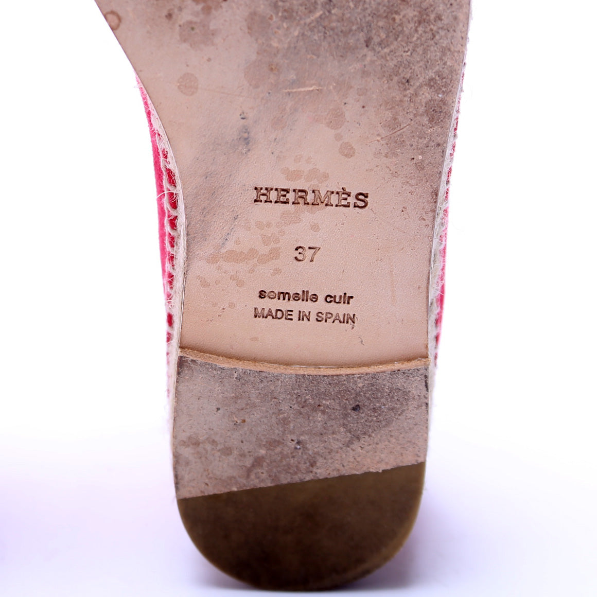 Suede Espadrilles Size 37