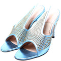 Studded Leather Pumps Size 38