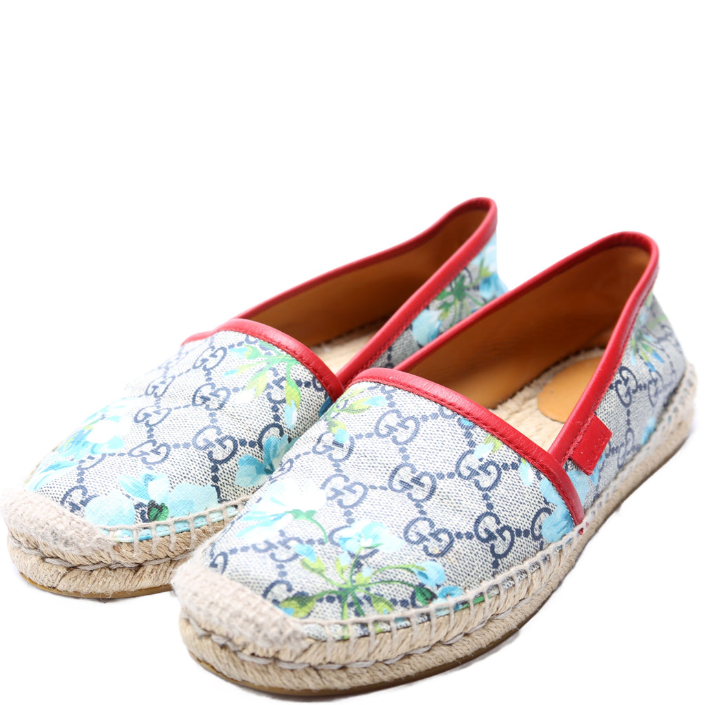 Gucci GG Blooms Espadrilles Size 37.5