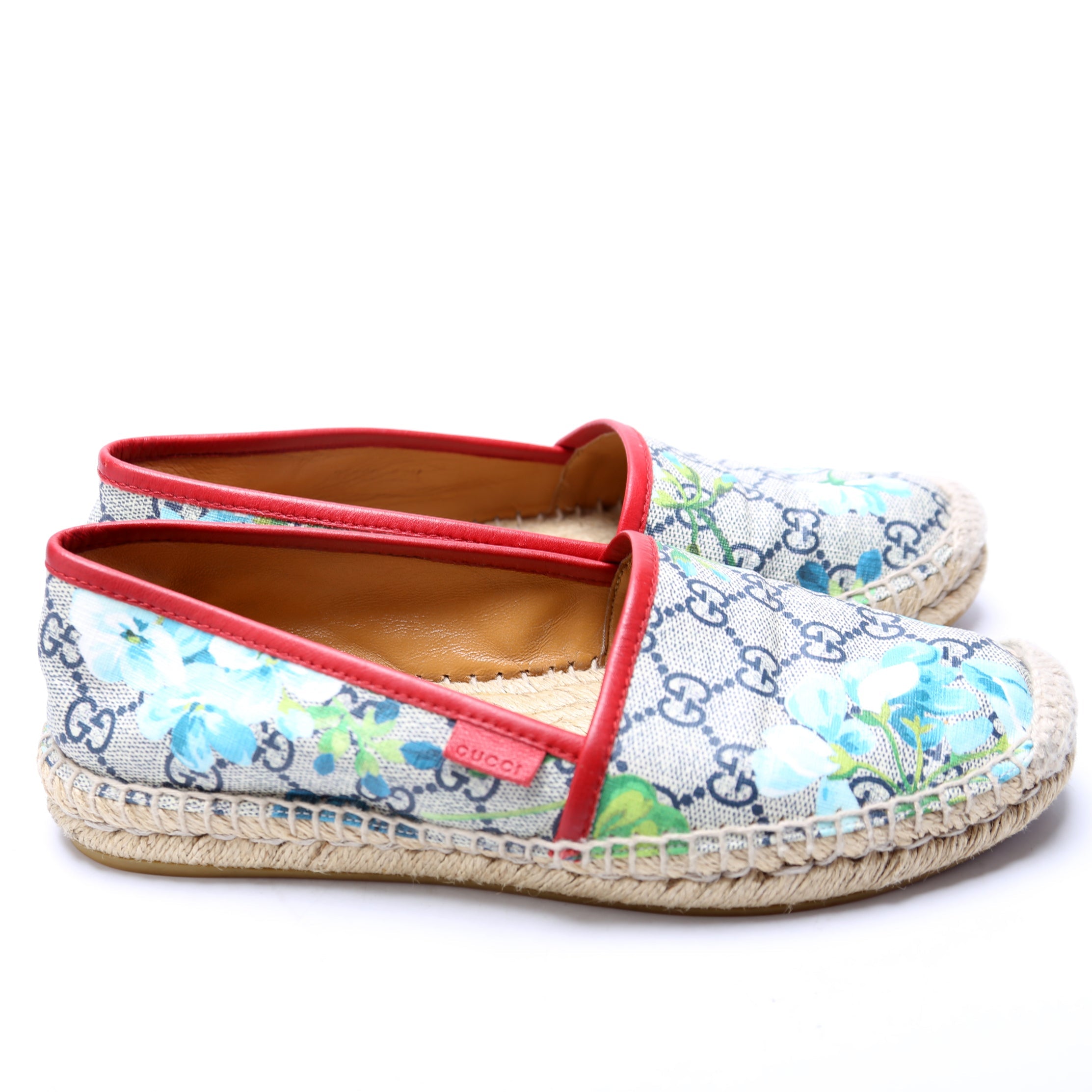 Gucci GG Blooms Espadrilles Size 37.5