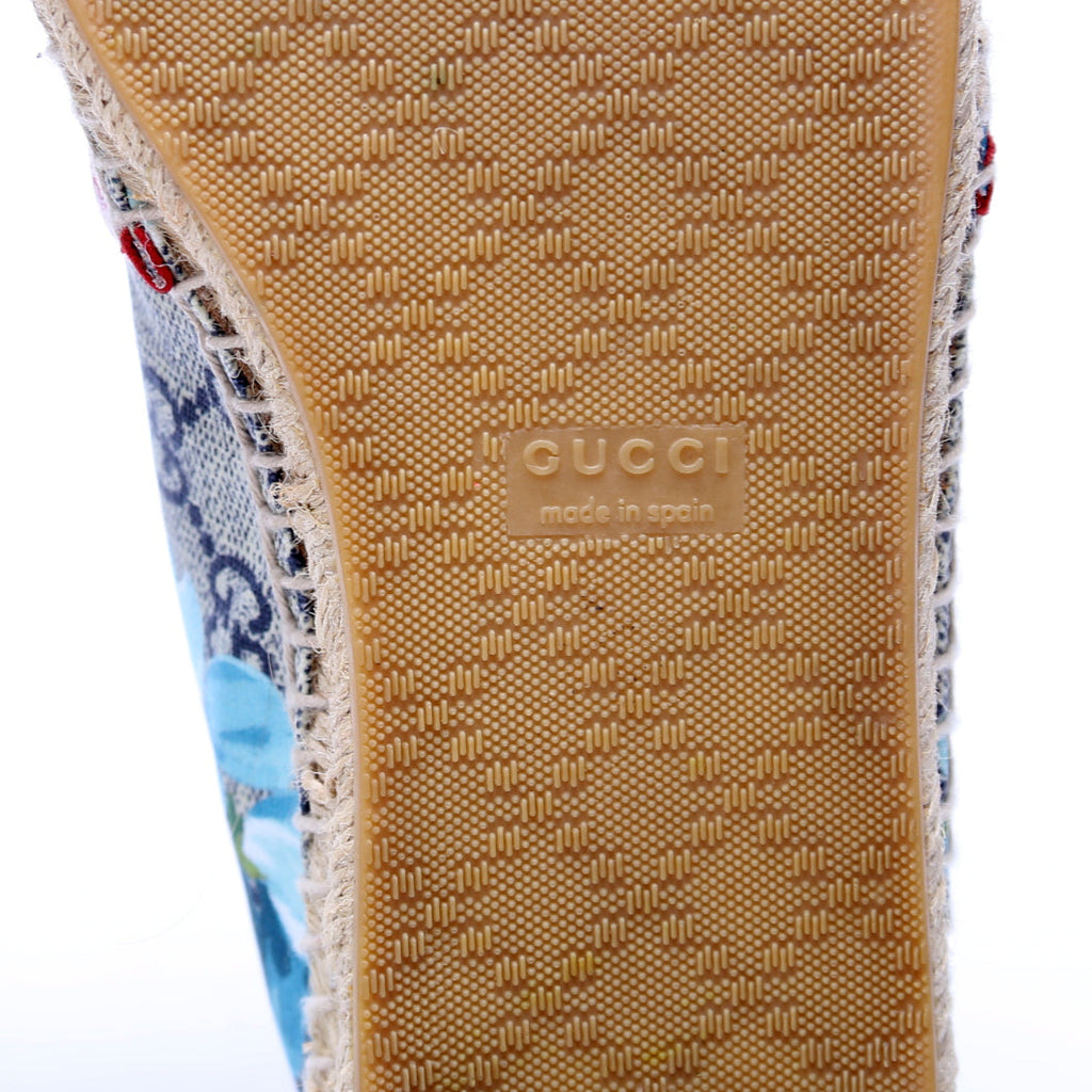 Gucci GG Blooms Espadrilles Size 37.5