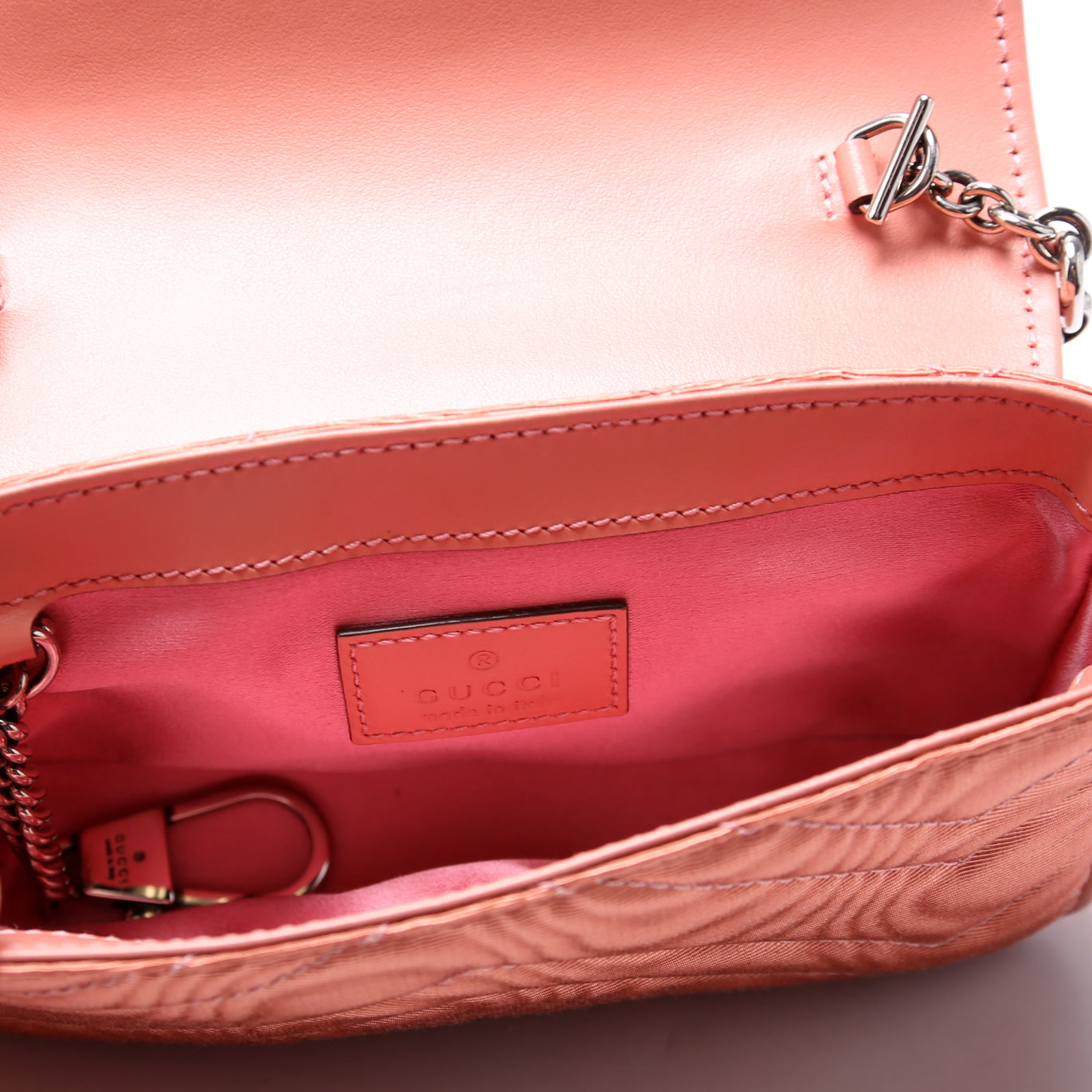 Marmont Rhinestone Moire Mini Belt Bag 746608