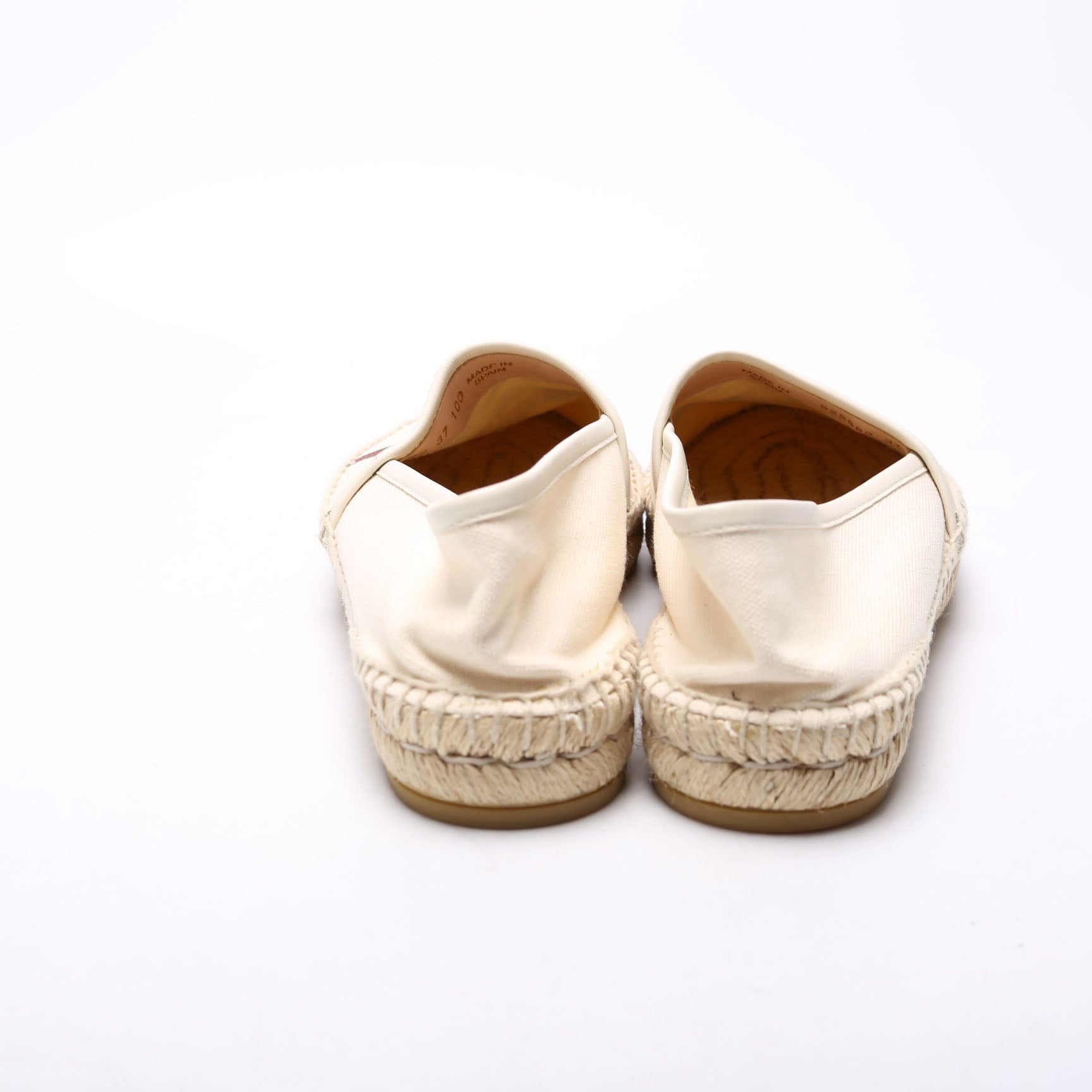 Gucci GG Logo Espadrilles Size 37