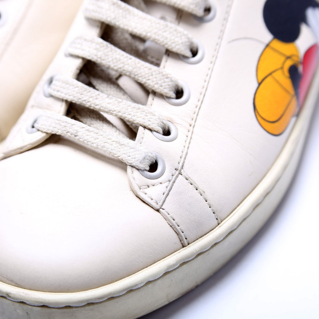 Gucci Ace Mickey Mouse Sneakers Size 36.5