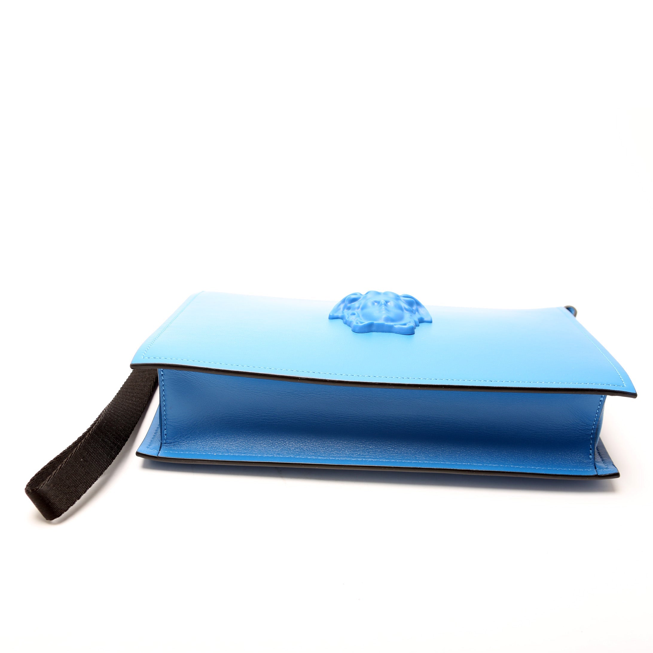 A Medusa Large Wristlet Pouch Blue