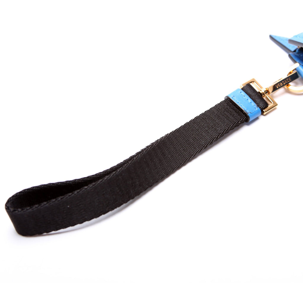 A Medusa Large Wristlet Pouch Blue
