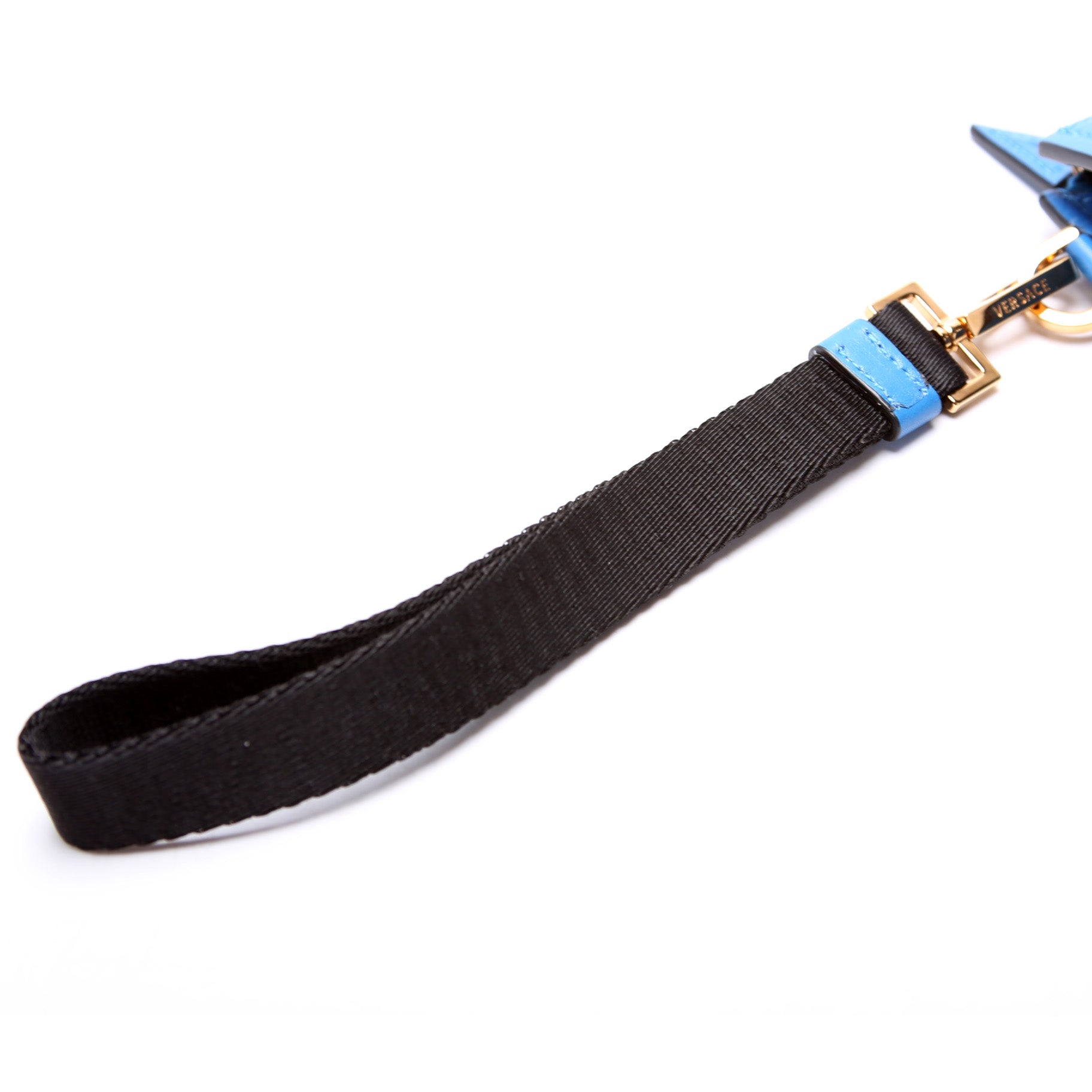 A Medusa Large Wristlet Pouch Blue