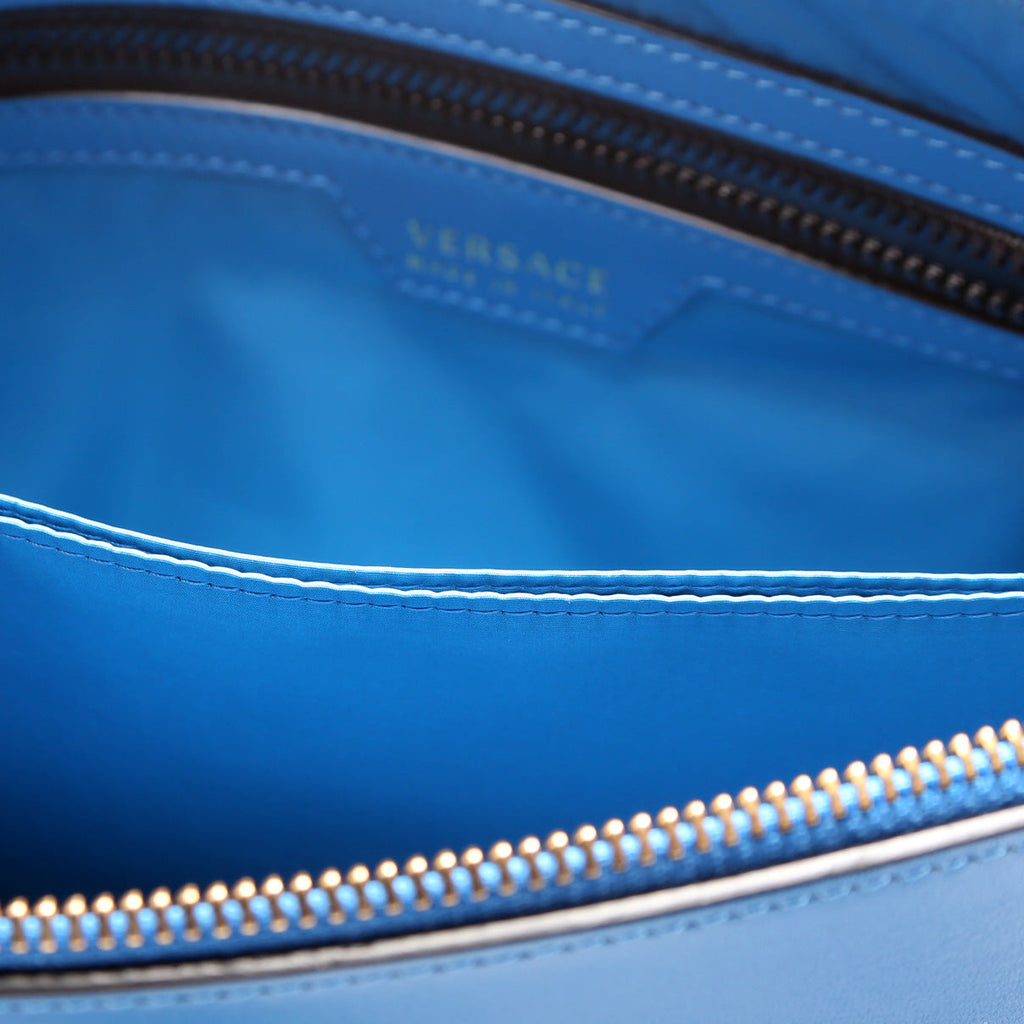 A Medusa Large Wristlet Pouch Blue