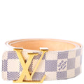 LV Initiales 40MM Azure Belt Size 85/34