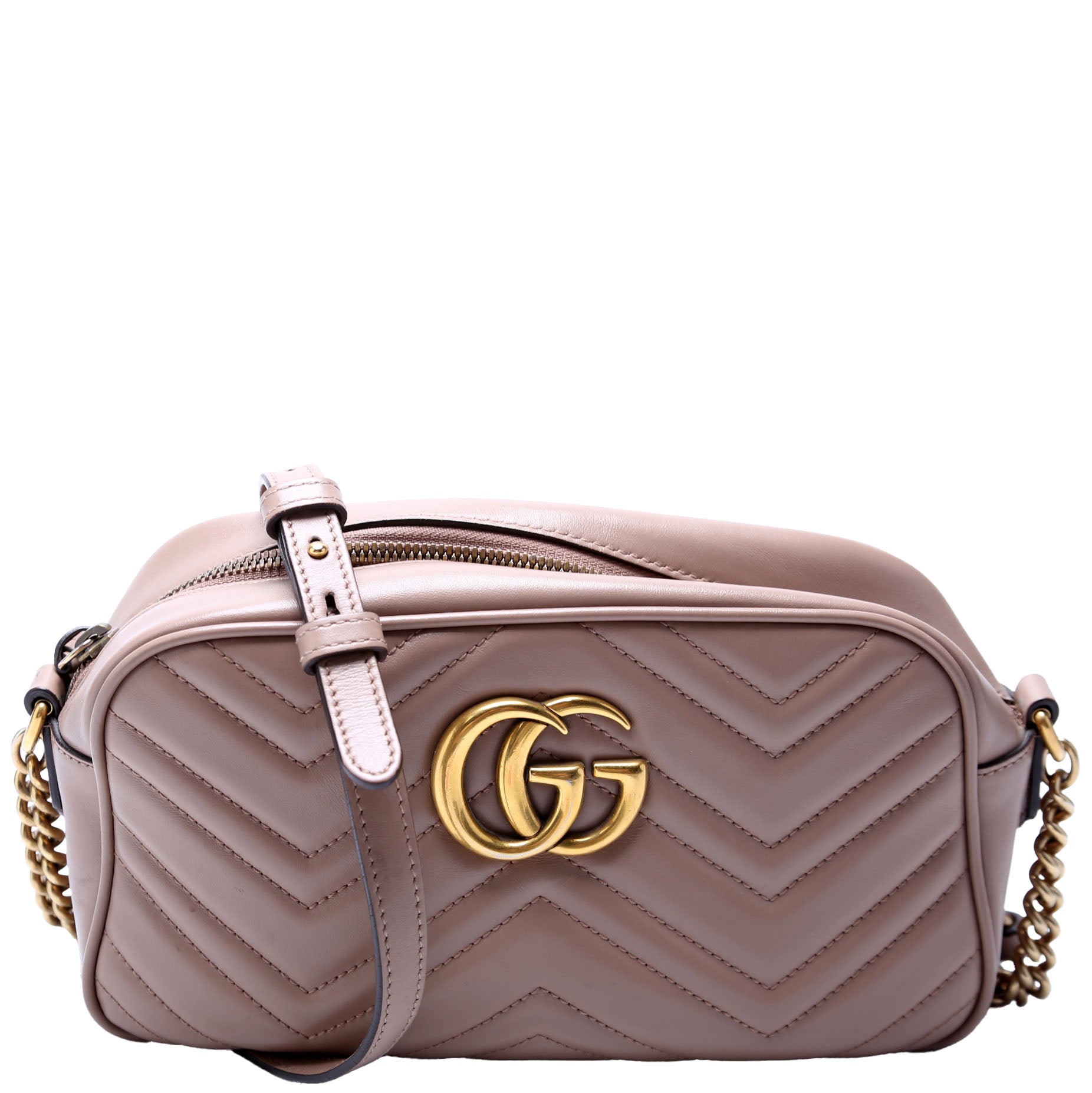 447632 Marmont Small Leather Camera