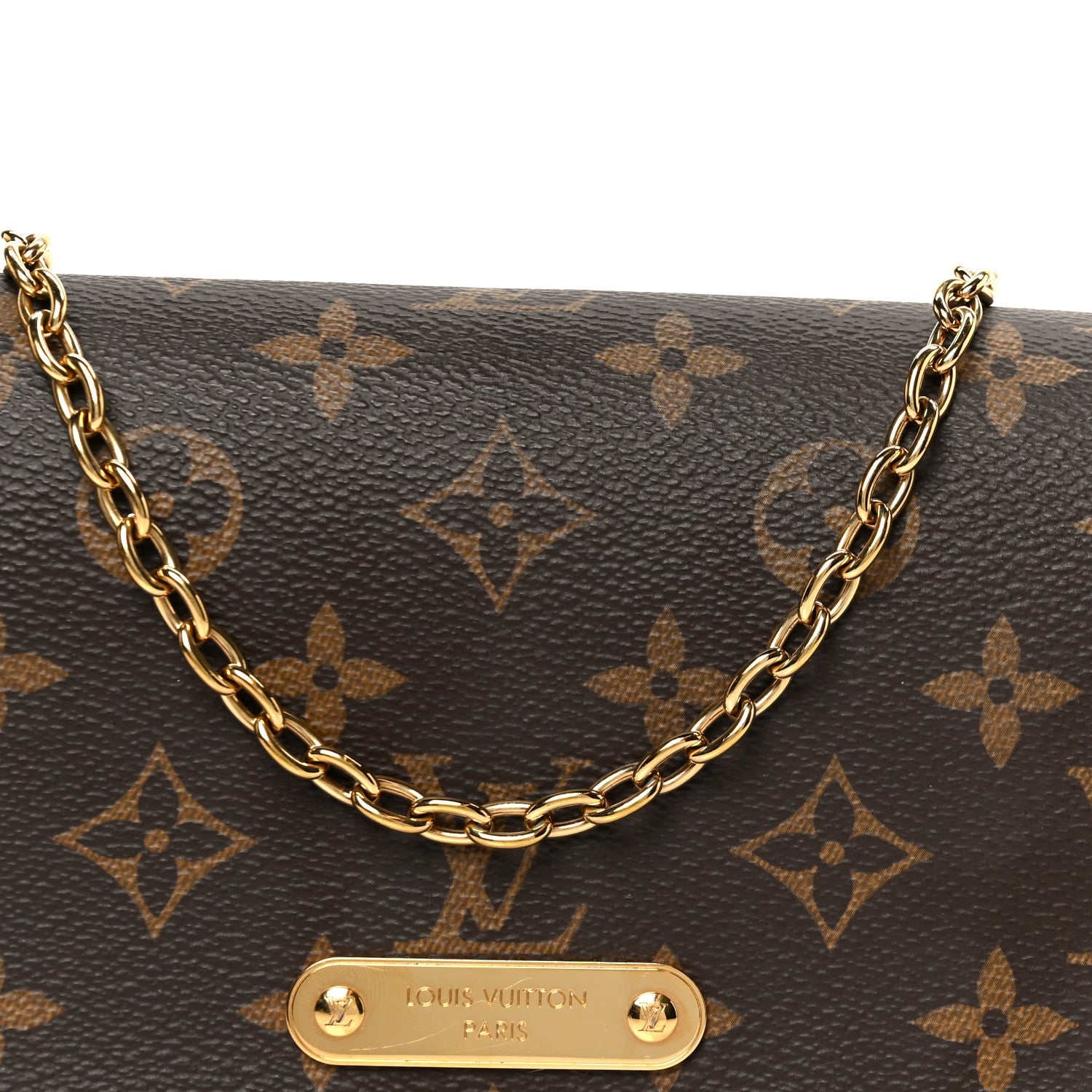 Louis Vuitton Monogram Lily Wallet On Chain