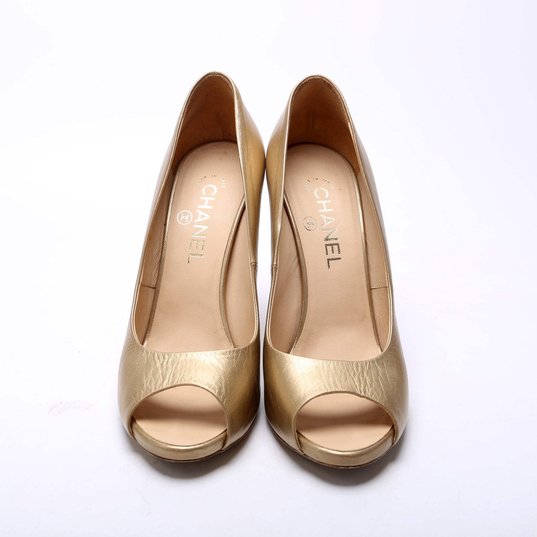 Open Toe Pumps Size 39.5