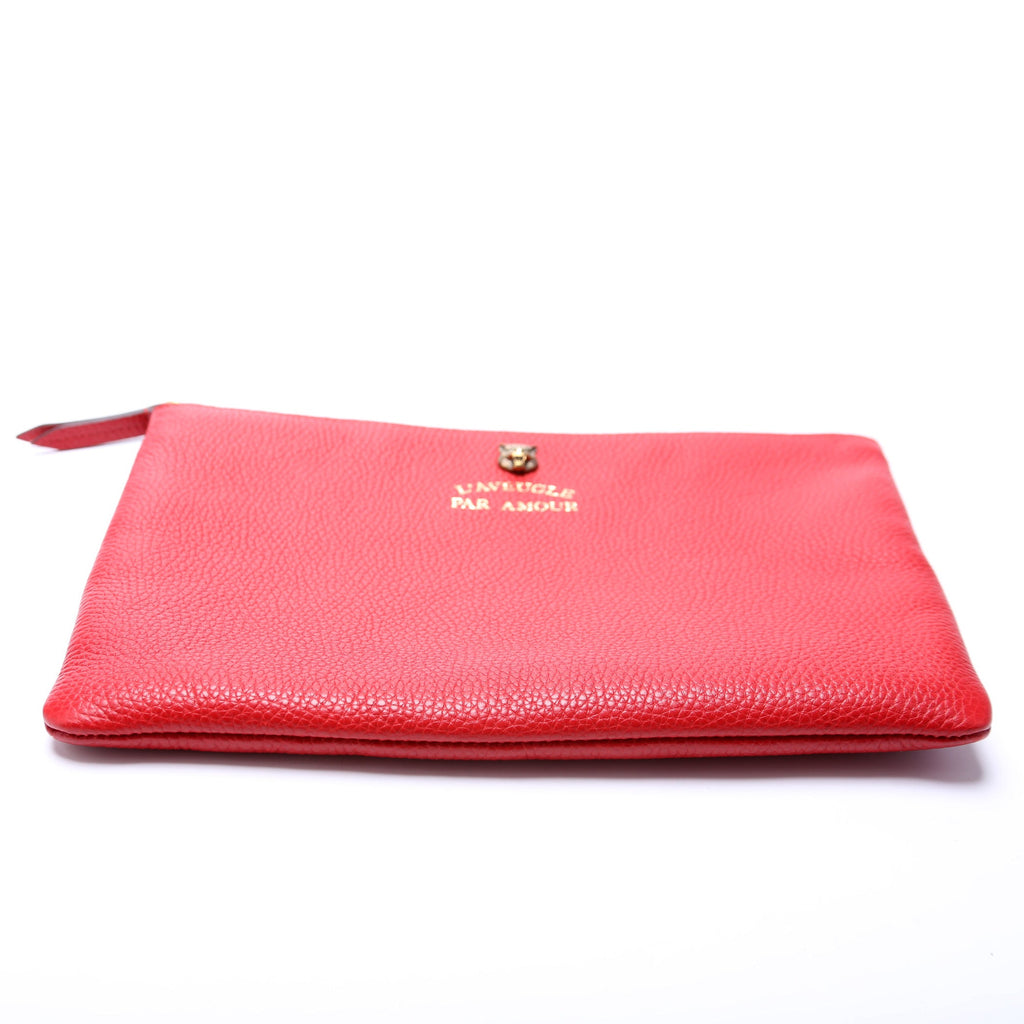 453165 Animalier Tiger Zip Pouch