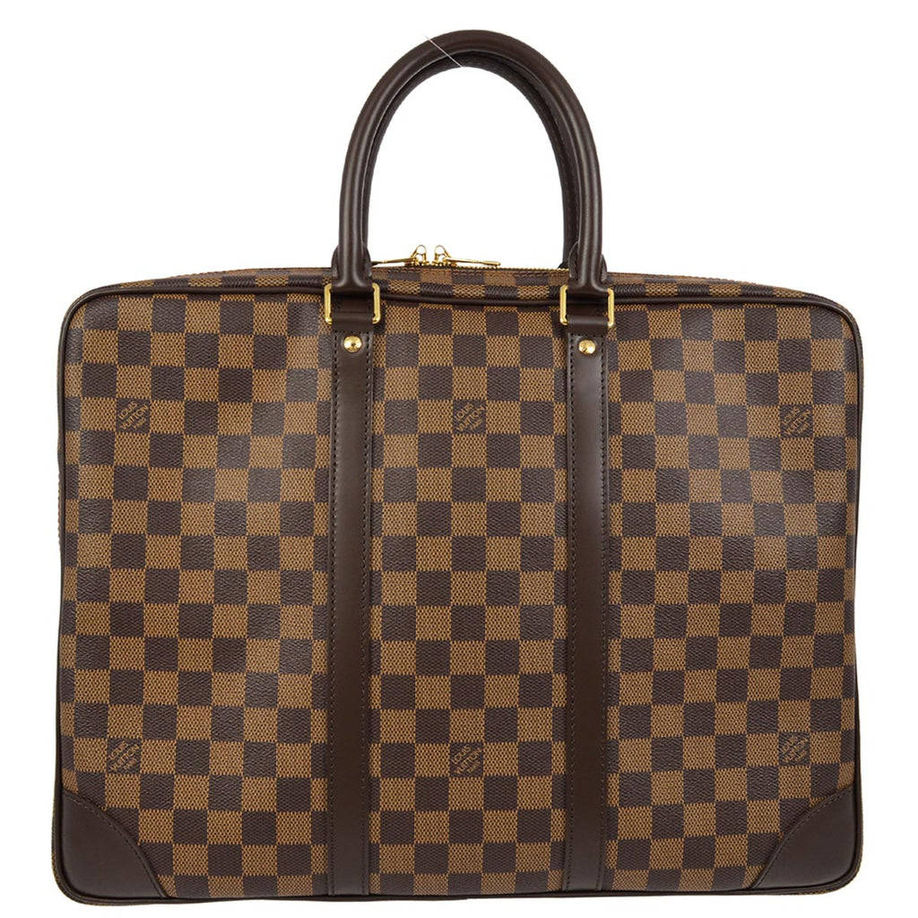 Louis Vuitton 2014 Damier Porte Documents Voyage Handbag N41124