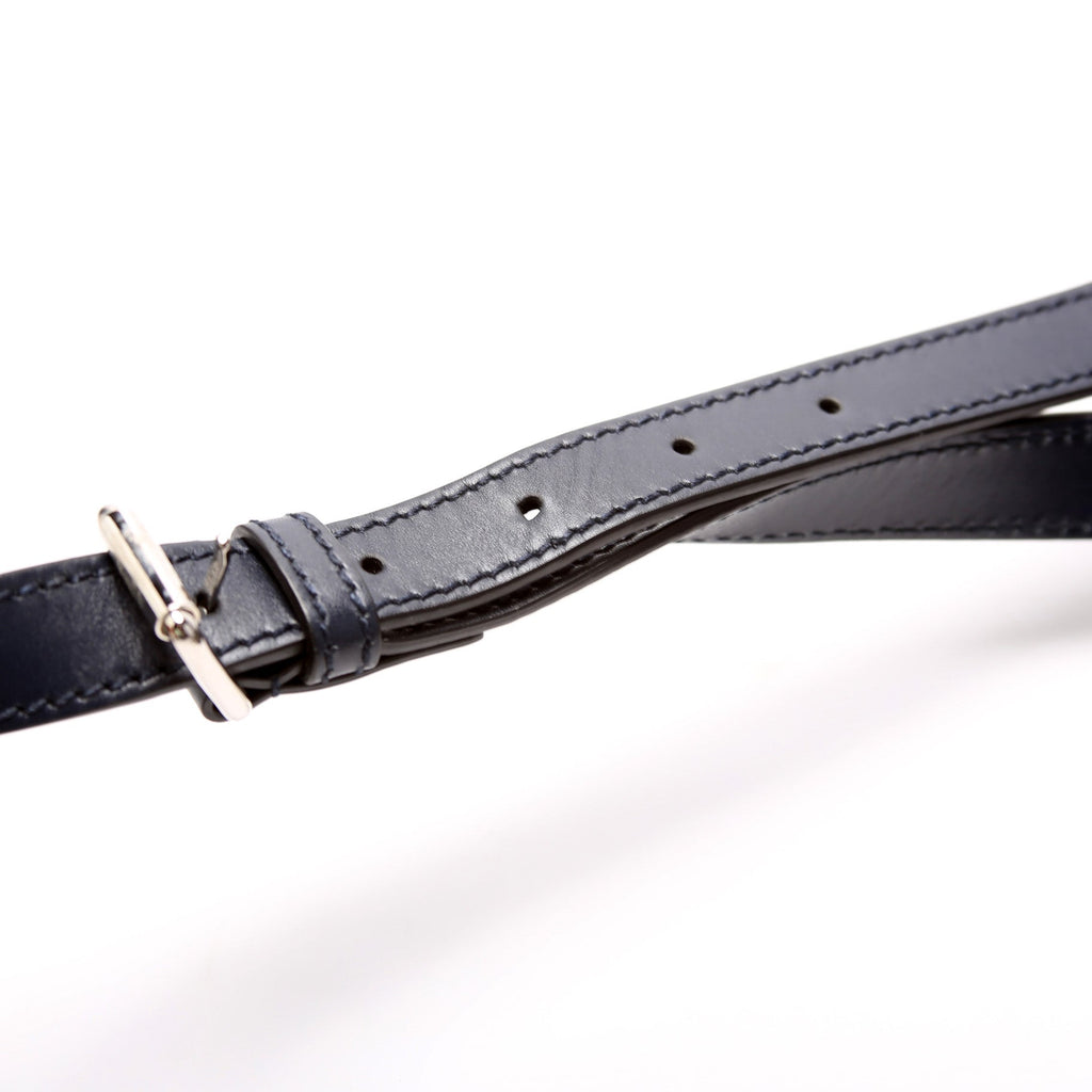 450953 GG Leather Double Zip Messenger