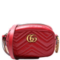 Gucci Marmont Mini Camera Bag 448065 Red