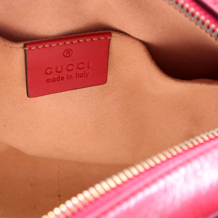 Gucci Marmont Mini Camera Bag 448065 Red