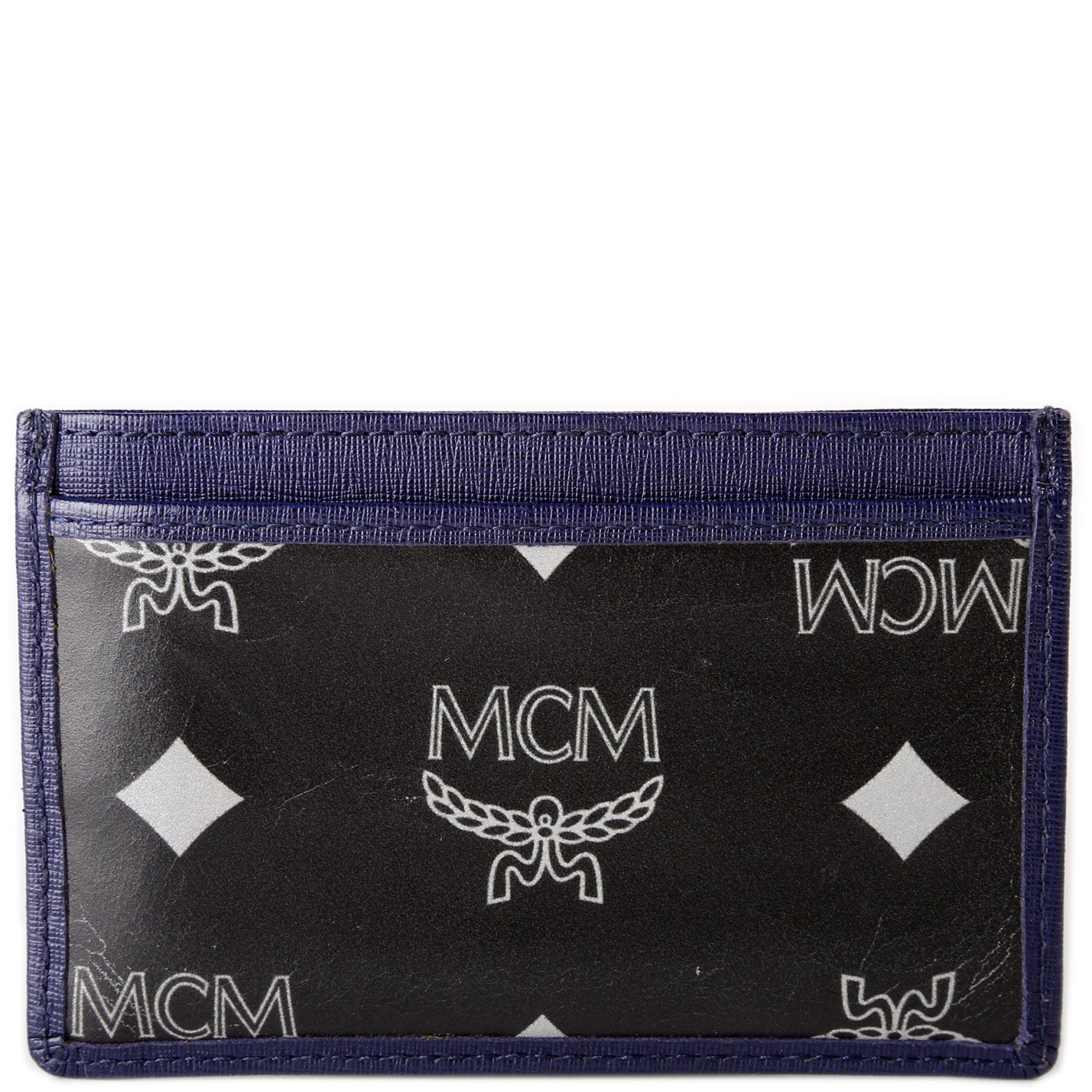 Nylon/Leather Card Holder