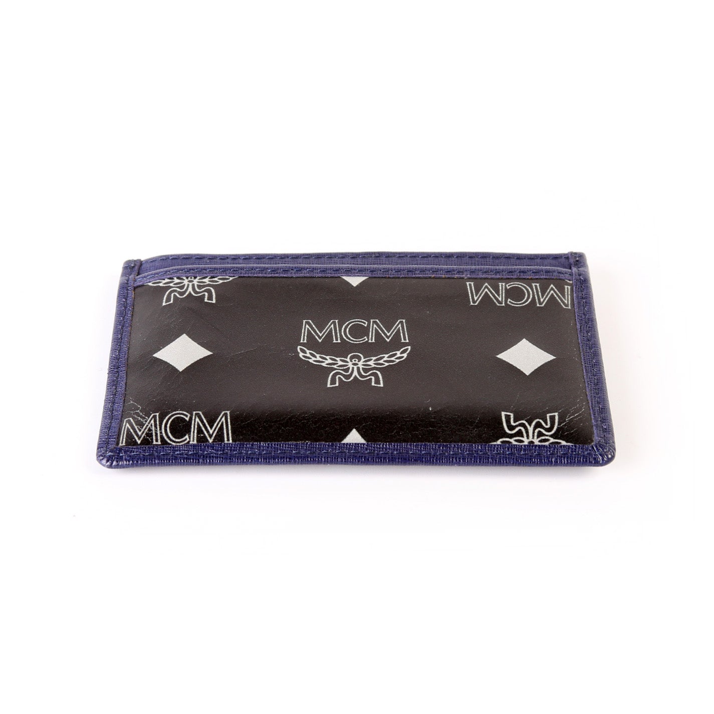 Nylon/Leather Card Holder
