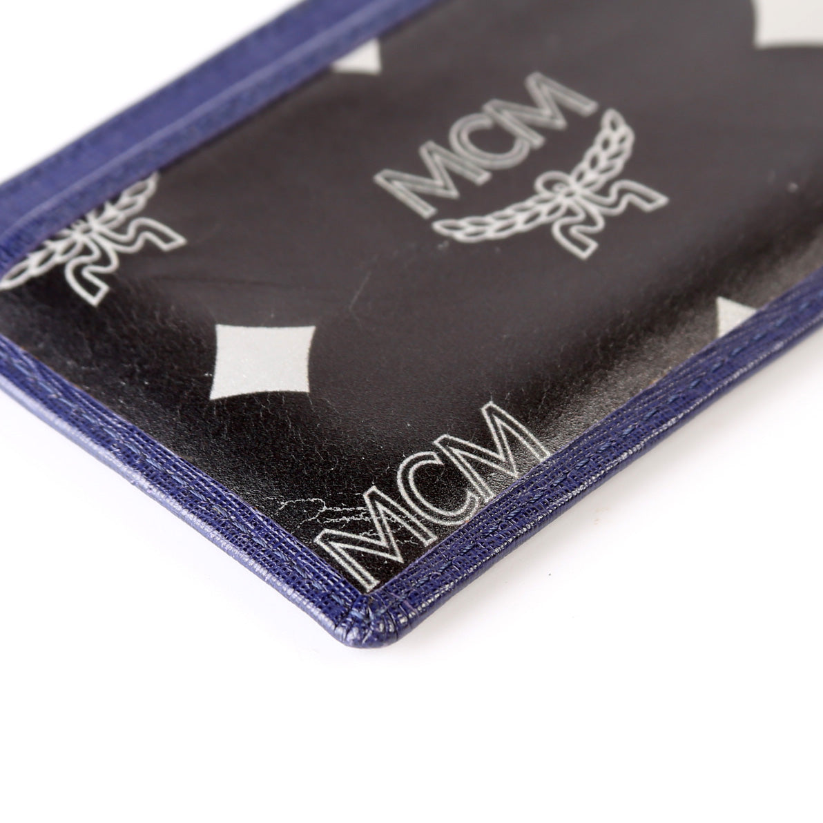 Nylon/Leather Card Holder