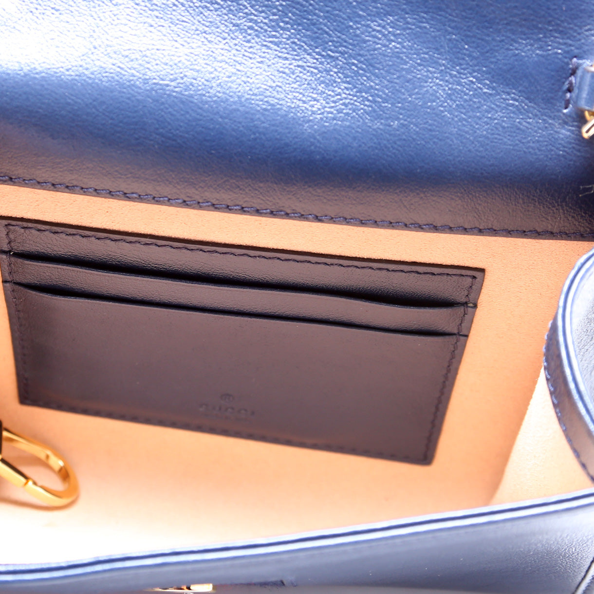 573797 Rajah Web Mini Bag Leather