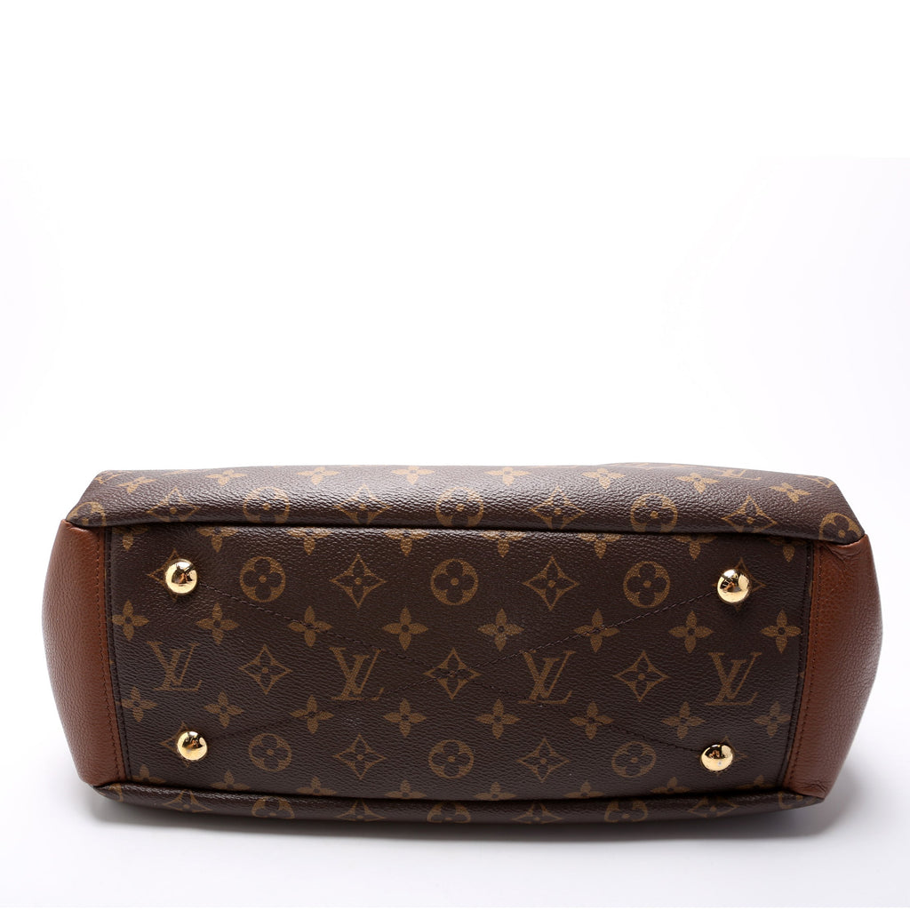 Pallas Tote Monogram Leather Side
