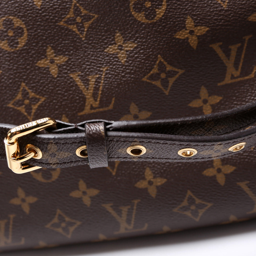 Pallas Tote Monogram Leather Side