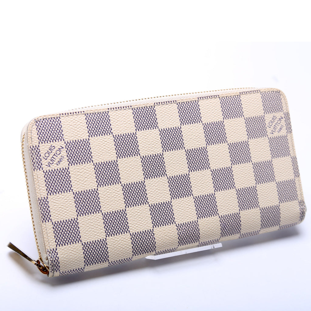 Zippy Wallet Damier Azur