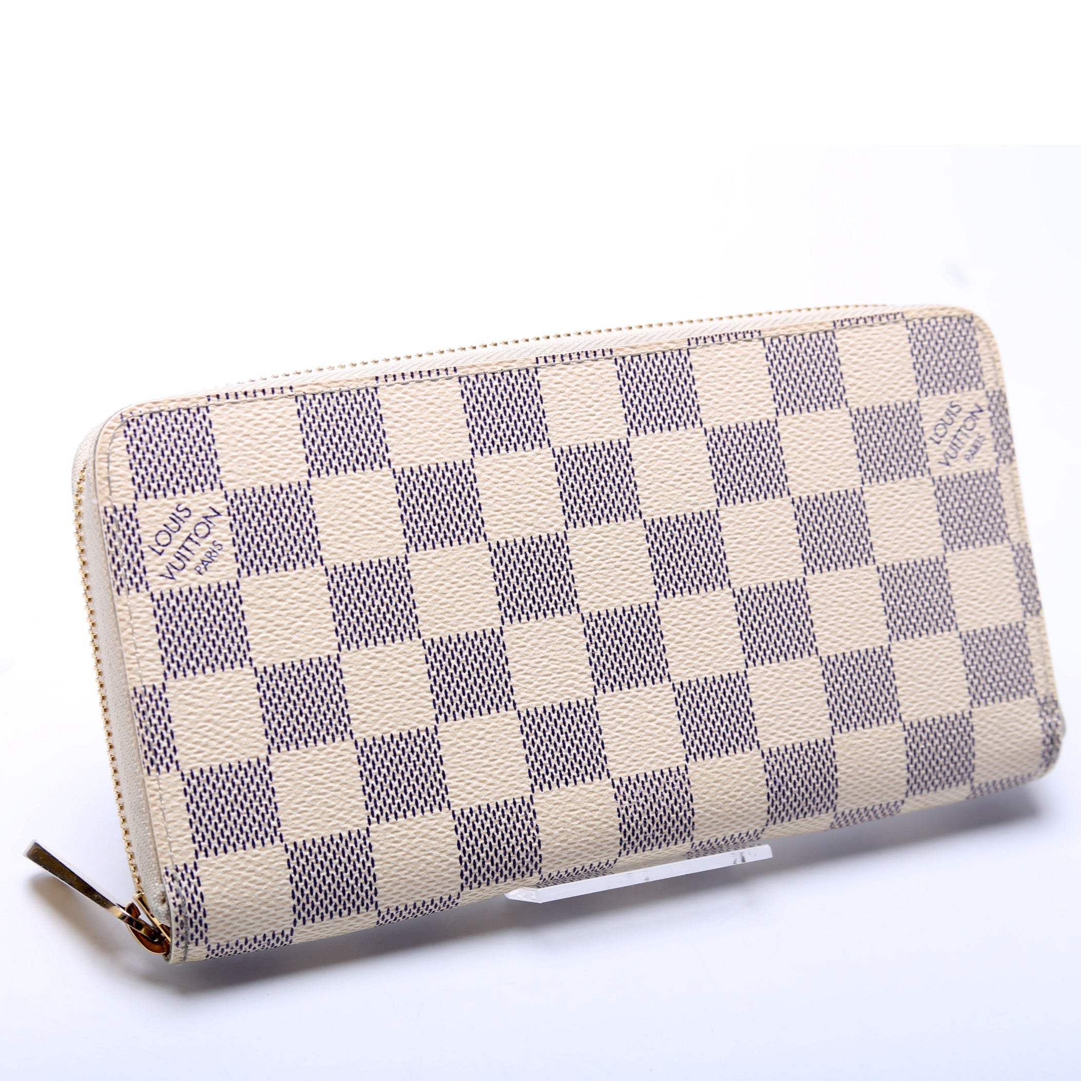 Zippy Wallet Damier Azur