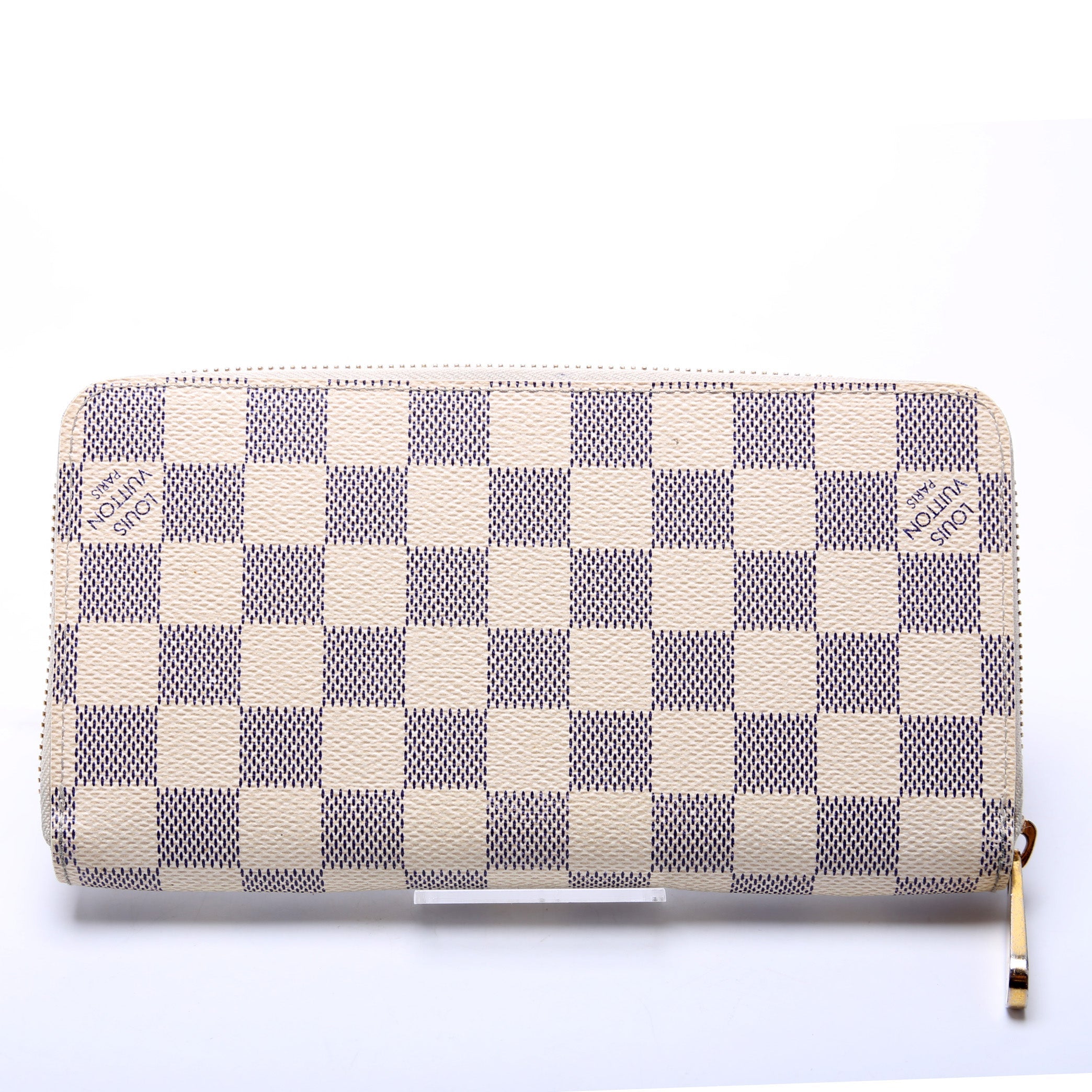 Zippy Wallet Damier Azur
