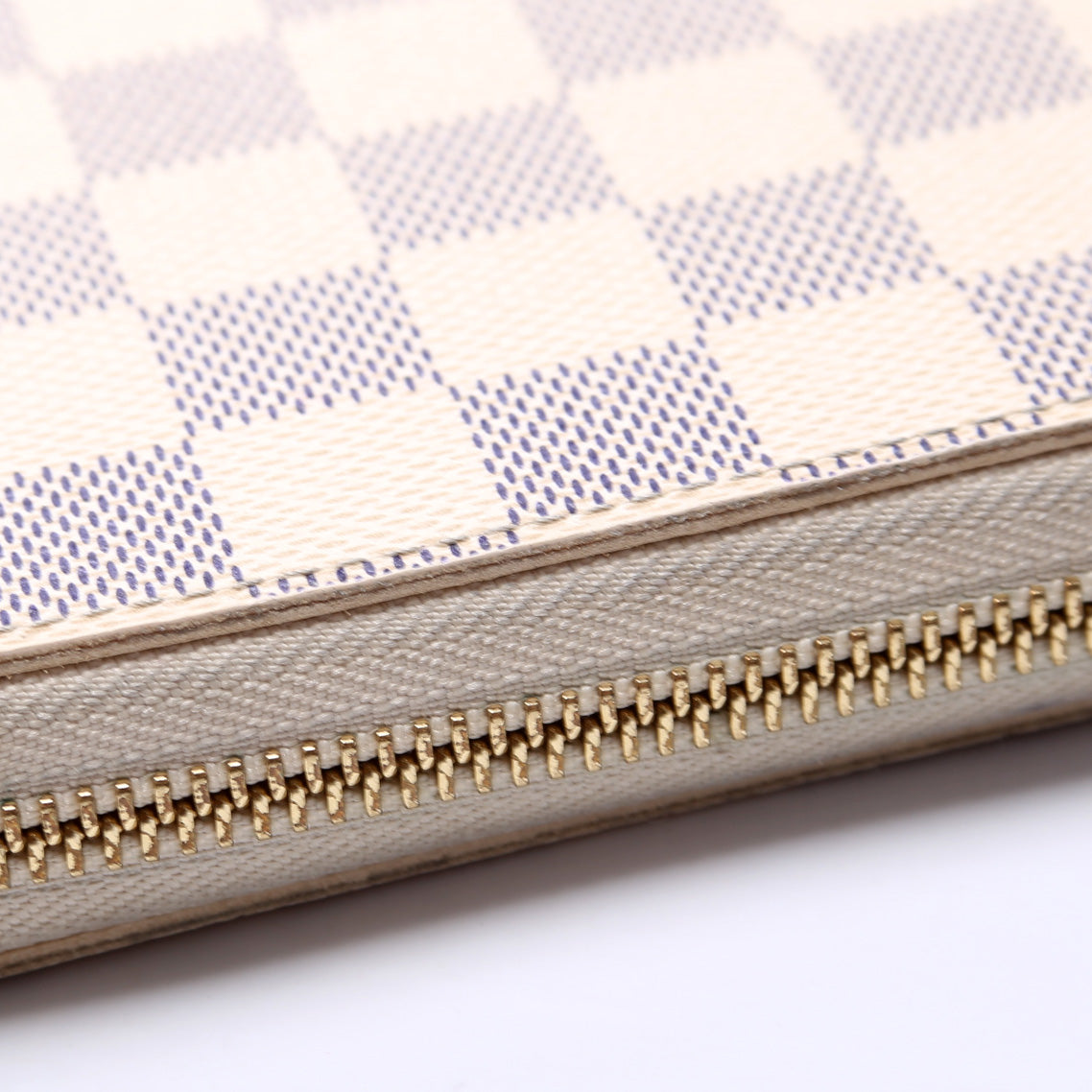 Zippy Wallet Damier Azur