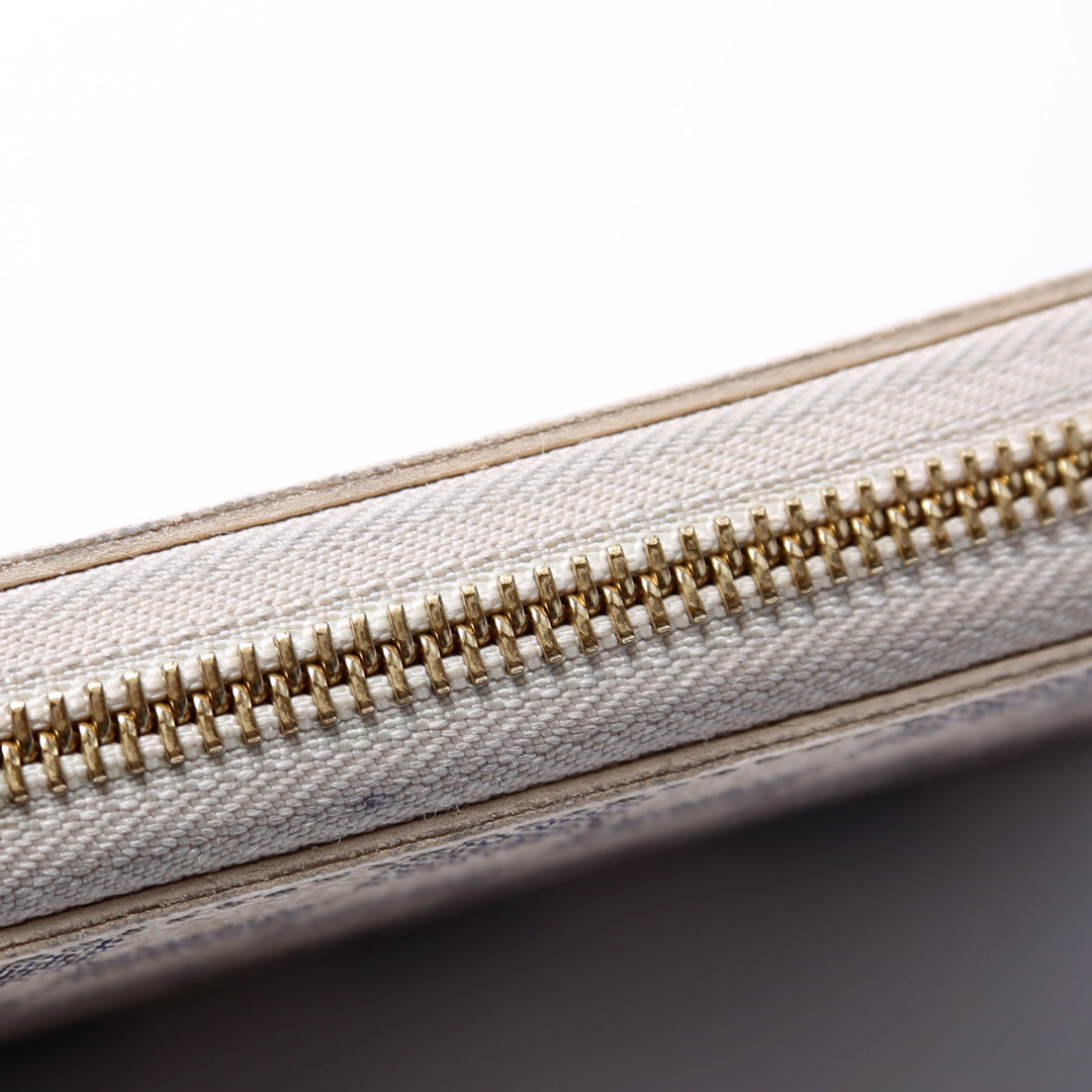 Zippy Wallet Damier Azur